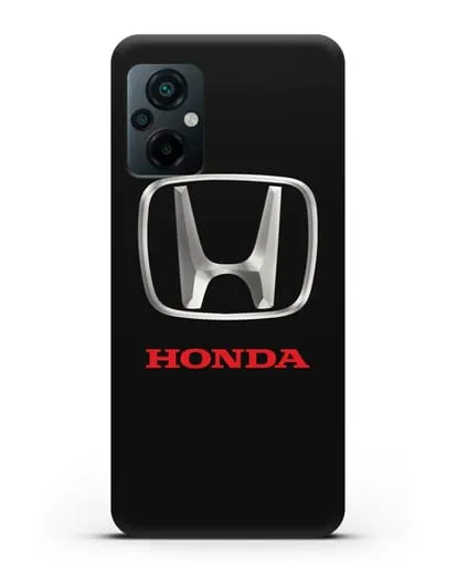 Чехол с логотипом Honda силиконовый для Xiaomi Poco M5