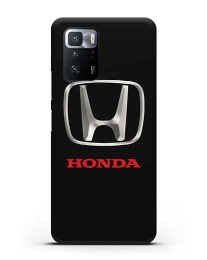 Чехол с логотипом Honda силиконовый для Xiaomi Poco X3 GT
