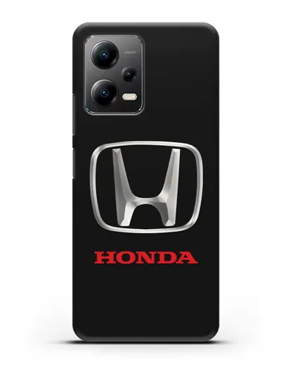 Чехол с логотипом Honda силиконовый для Xiaomi Poco X5