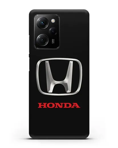 Чехол с логотипом Honda силиконовый для Xiaomi Poco X5 Pro