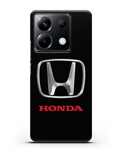 Чехол с логотипом Honda силиконовый для Xiaomi Poco X6