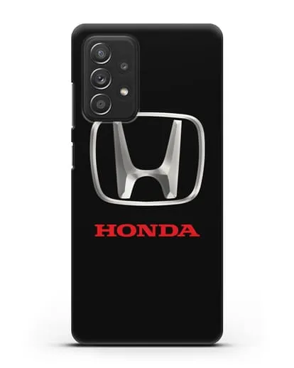 Чехол с логотипом Honda силиконовый для Samsung Galaxy A53