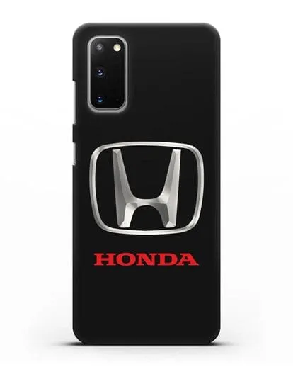 Чехол с логотипом Honda силиконовый для Samsung Galaxy S20 [SM-G980F]