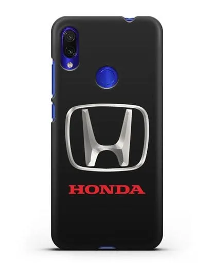 Чехол с логотипом Honda силиконовый для Xiaomi Redmi Note 7
