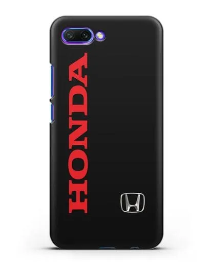 Чехол с надписью Honda и логотипом силиконовый для Honor 10