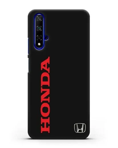 Чехол с надписью Honda и логотипом силиконовый для Honor 20