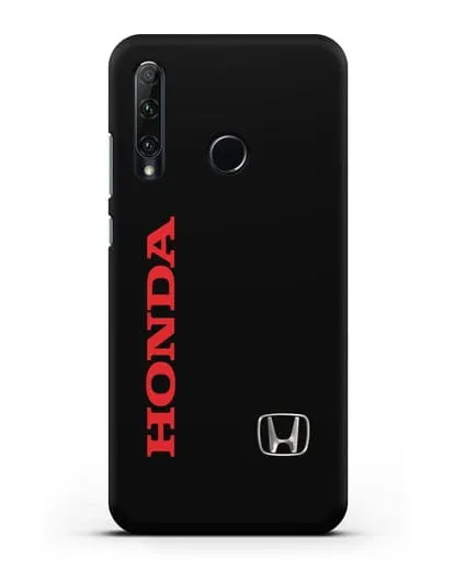 Чехол с надписью Honda и логотипом силиконовый для Honor 20e