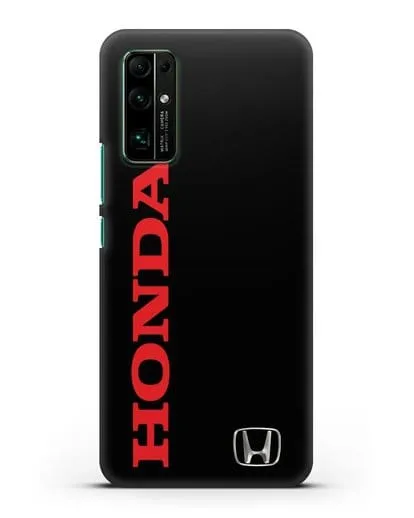 Чехол с надписью Honda и логотипом силиконовый для Honor 30