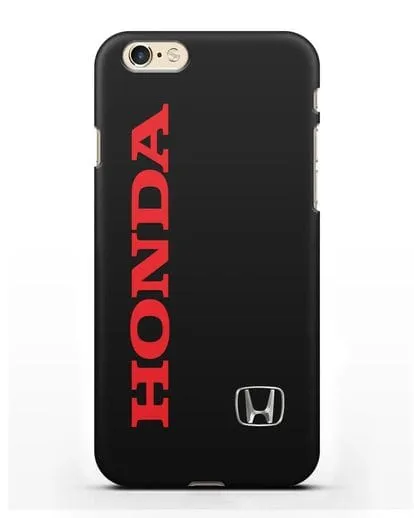 Чехол с надписью Honda и логотипом силиконовый для iPhone 6