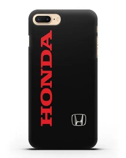 Чехол с надписью Honda и логотипом силиконовый для iPhone 7 Plus