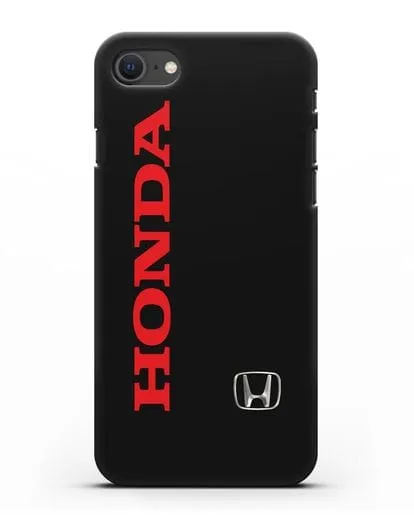 Чехол с надписью Honda и логотипом силиконовый для iPhone SE 2020