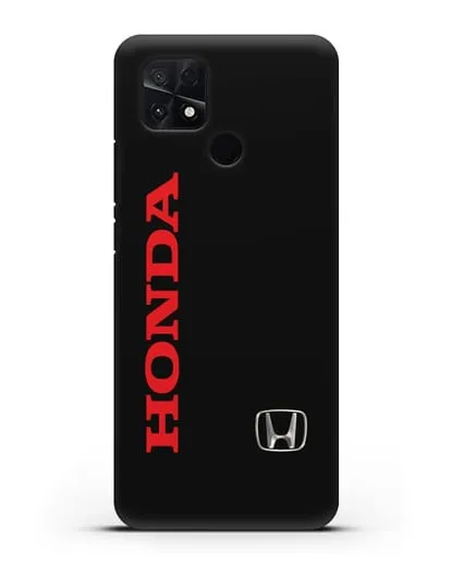 Чехол с надписью Honda и логотипом силиконовый для Xiaomi Poco C40