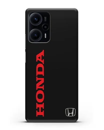 Чехол с надписью Honda и логотипом силиконовый для Xiaomi Poco F5