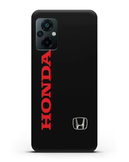 Чехол с надписью Honda и логотипом силиконовый для Xiaomi Poco M5