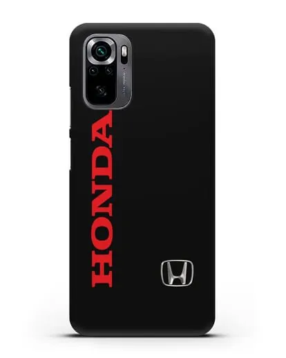 Чехол с надписью Honda и логотипом силиконовый для Xiaomi Poco M5s