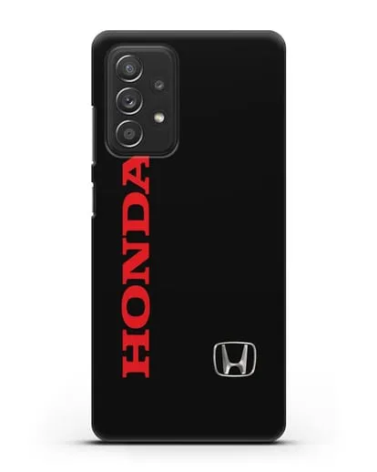 Чехол с надписью Honda и логотипом силиконовый для Samsung Galaxy A53