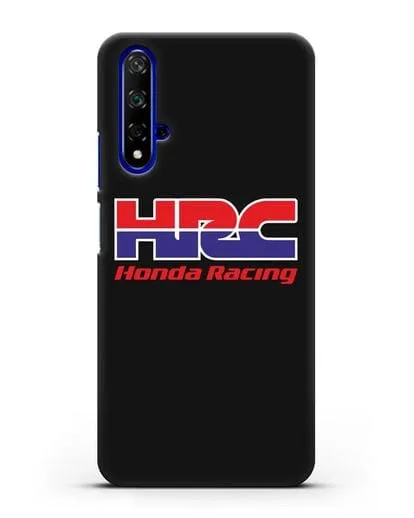 Чехол с надписью Honda Racing силиконовый для Honor 20