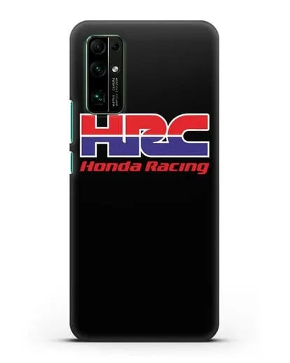 Чехол с надписью Honda Racing силиконовый для Honor 30