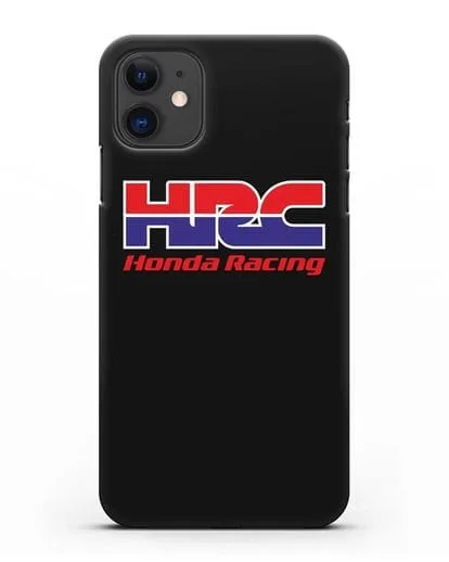 Чехол с надписью Honda Racing силиконовый для iPhone 11