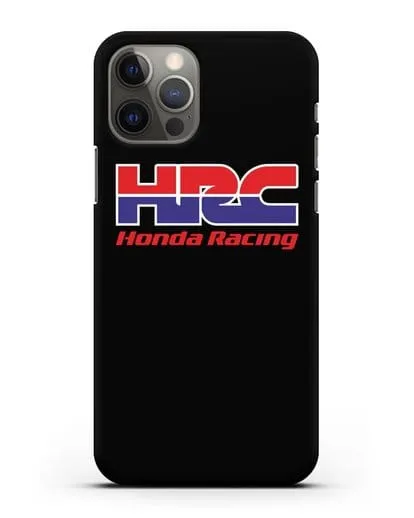 Чехол с надписью Honda Racing силиконовый для iPhone 12 Pro
