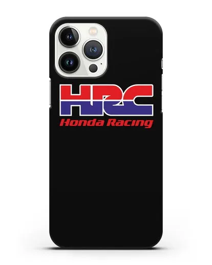Чехол с надписью Honda Racing силиконовый для iPhone 13 Pro Max