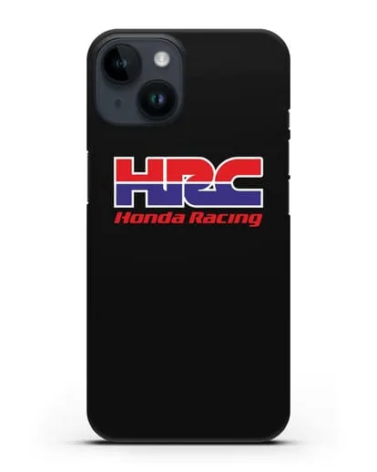 Чехол с надписью Honda Racing силиконовый для iPhone 14
