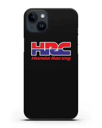 Чехол с надписью Honda Racing силиконовый для iPhone 14 Plus