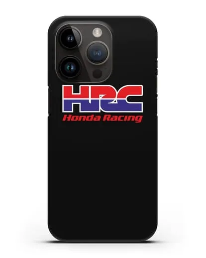 Чехол с надписью Honda Racing силиконовый для iPhone 14 Pro