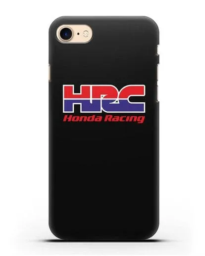 Чехол с надписью Honda Racing силиконовый для iPhone 7