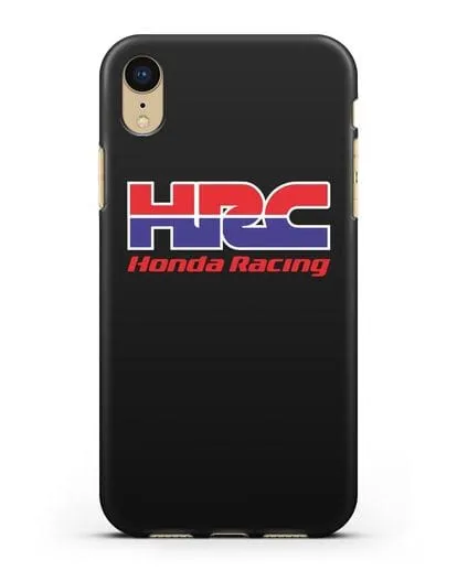 Чехол с надписью Honda Racing силиконовый для iPhone XR