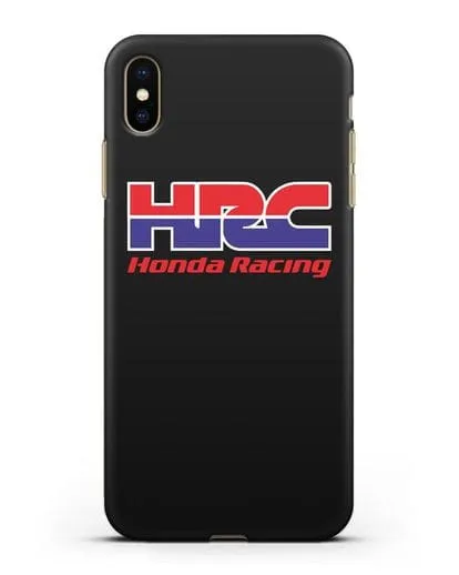 Чехол с надписью Honda Racing силиконовый для iPhone XS Max