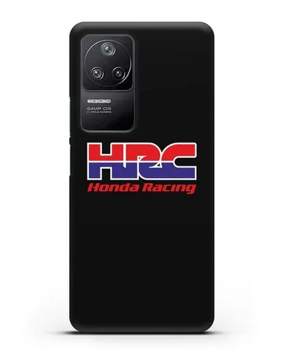 Чехол с надписью Honda Racing силиконовый для Xiaomi Poco F4