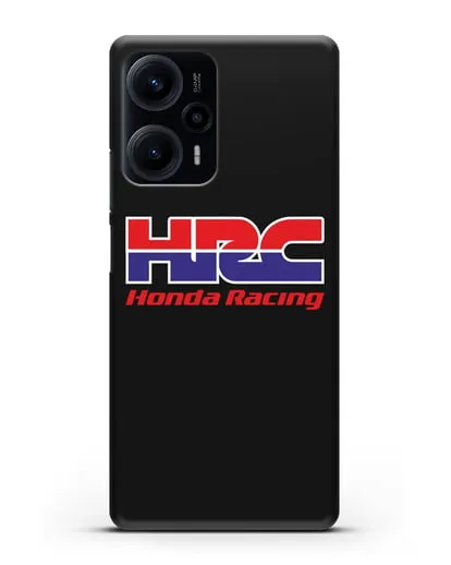 Чехол с надписью Honda Racing силиконовый для Xiaomi Poco F5