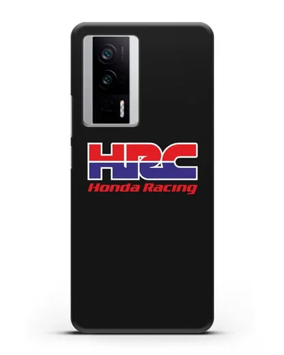 Чехол с надписью Honda Racing силиконовый для Xiaomi Poco F5 Pro