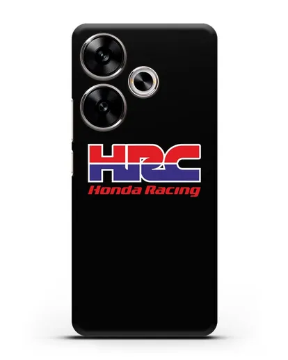 Чехол с надписью Honda Racing силиконовый для Xiaomi Poco F6