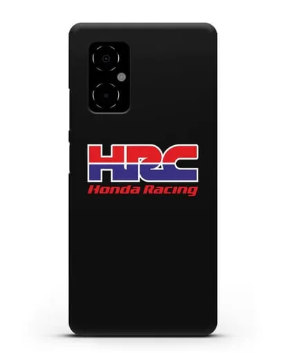 Чехол с надписью Honda Racing силиконовый для Xiaomi Poco M4 5G