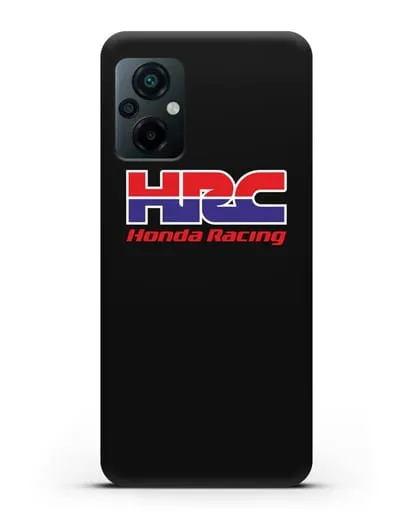 Чехол с надписью Honda Racing силиконовый для Xiaomi Poco M5