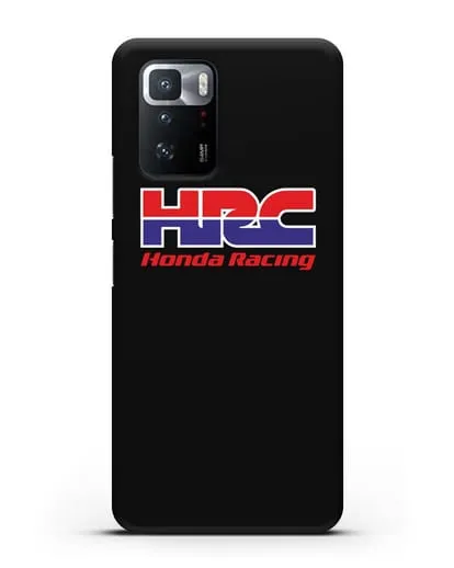 Чехол с надписью Honda Racing силиконовый для Xiaomi Poco X3 GT