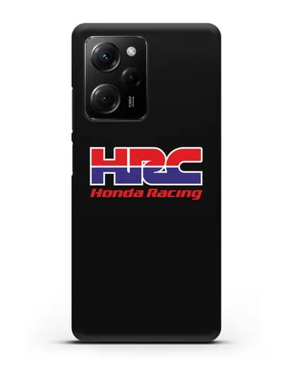 Чехол с надписью Honda Racing силиконовый для Xiaomi Poco X5 Pro