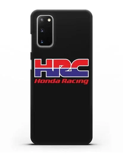 Чехол с надписью Honda Racing силиконовый для Samsung Galaxy S20 [SM-G980F]