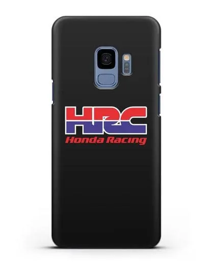 Чехол с надписью Honda Racing силиконовый для Samsung Galaxy S9 [SM-G960F]