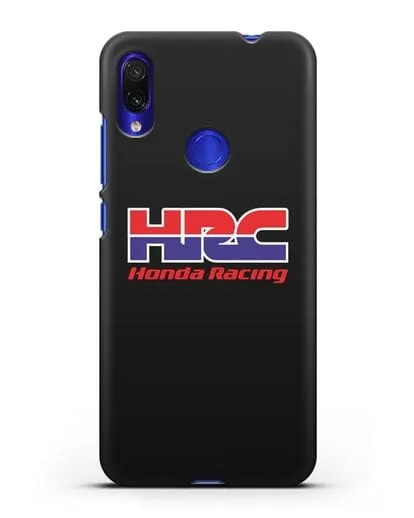 Чехол с надписью Honda Racing силиконовый для Xiaomi Redmi Note 7