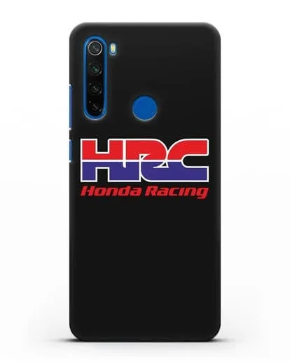 Чехол с надписью Honda Racing силиконовый для Xiaomi Redmi Note 8