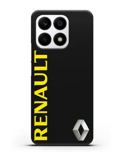Чехол с надписью Renault и логотипом силиконовый для Honor X8a