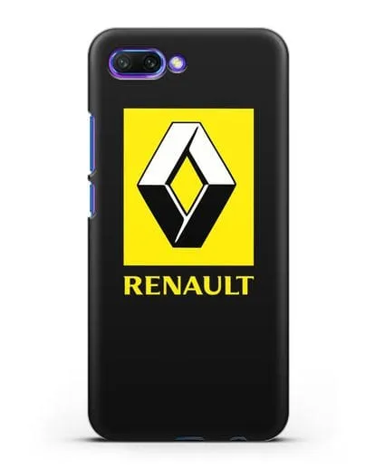 Чехол с логотипом Renault силиконовый для Honor 10