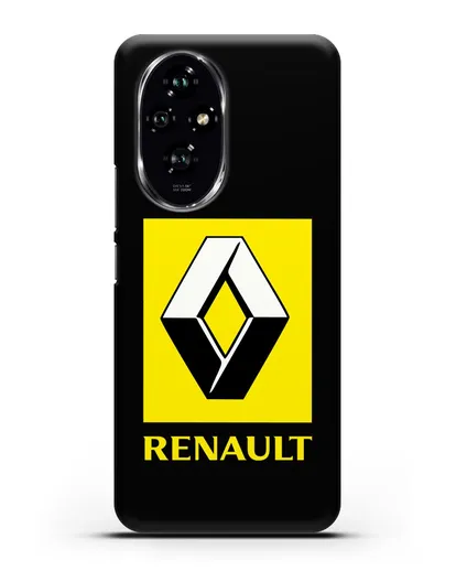 Чехол с логотипом Renault силиконовый для Honor 200