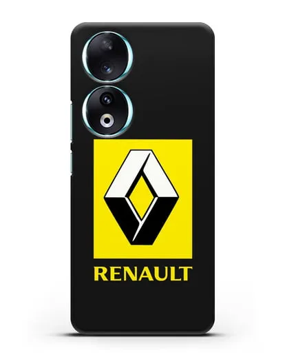 Чехол с логотипом Renault силиконовый для Honor 90