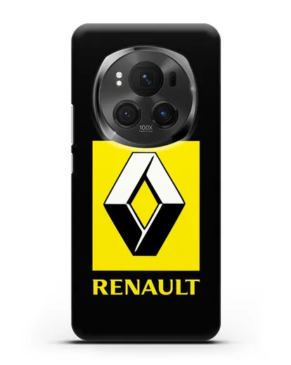 Чехол с логотипом Renault силиконовый для Honor Magic 6 Pro