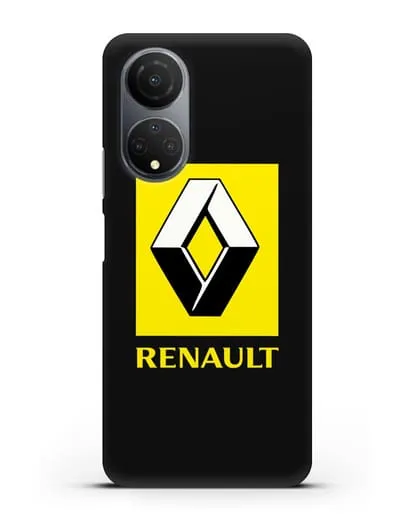 Чехол с логотипом Renault силиконовый для Honor X7