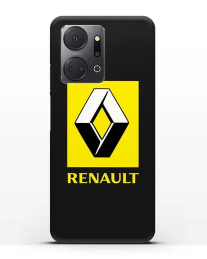 Чехол с логотипом Renault силиконовый для Honor X7a